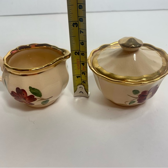 Vintage Wade miniature creamer and sugar dish set. Wade Made in England - Picture 9 of 12